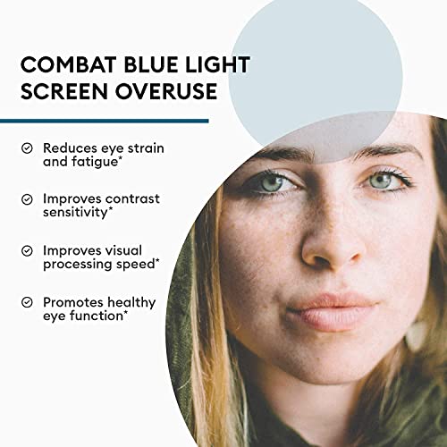 Areds 2 Eye Vitamins (Clinically Proven LuteMax 2020) Lutein, Zeaxanthin and Bilberry Supplement, Supports Eye Strain, Dry Eye and Vision Health, 2 Award Winning Eye Ingredients by JB7, LLC