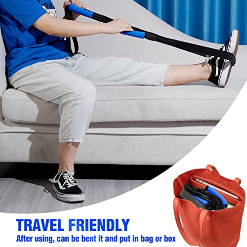 Homymusy Leg Lifter Strap Multi-Loop 41 Inches with Handles -Mobility Aids for Disabled and Elderly,Durable Tool for Hip and Knee Surgery Recovery Kit,Wheelchair from Yueer llc