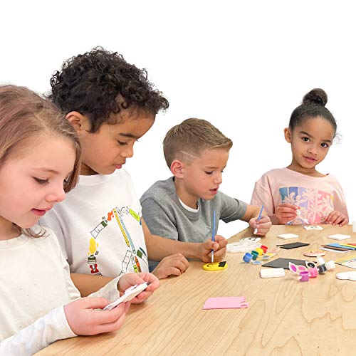 Hapinest DIY Mini Tile Fridge Magnet Arts and Crafts Kit Gifts for Kids Girls Boys Ages 8 9 10 11 12 13 Teen Years and Up by Island Genius