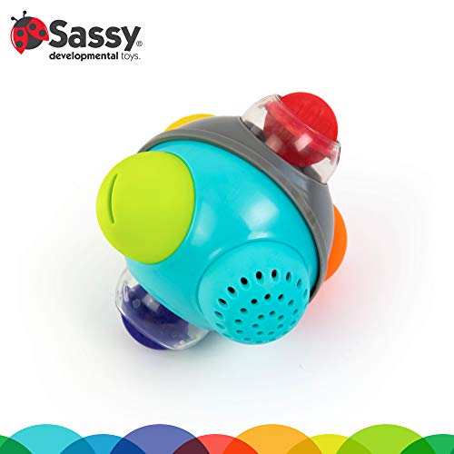 Sassy Rain Shower Bath Ball STEM Bath Toy, 6+ Months by AmazonUs/HAMBD