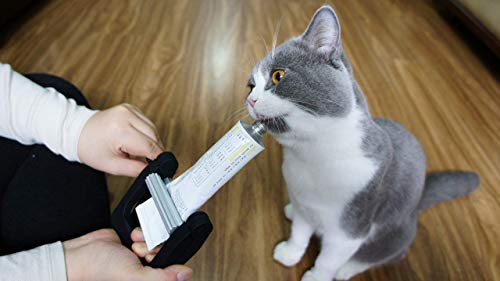 Toothpaste Squeezer, Multi-Functional Tube Wringer, Daily Living Aid for Squeezing Supplement Nutritional Gel for Cat Dog Pet, Dispenser Tool Easy for All Ages, Clean & Free of Residues, Pack of 1 from Ewandor