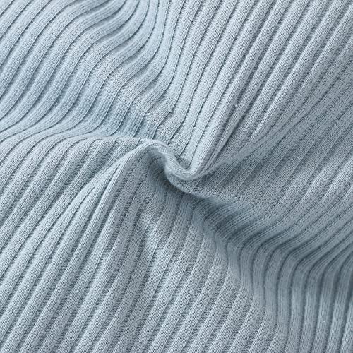 Newborn Baby Boy Clothes Infant Long Sleeve Romper and Pants Set Knitted Cotton Fall Winter Outfits by Vivifayee