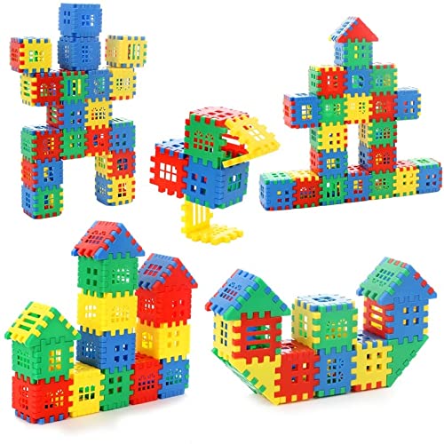 Lenevosuerr Interlocking Building Blocks â 70-Piece Kids for Toddlers and Kids â Fun and Educational Toy Building Set for Skill Development, Educational Conventional Toys Gift for Boys Girls2 (Ls-01) from Lenevosuerr