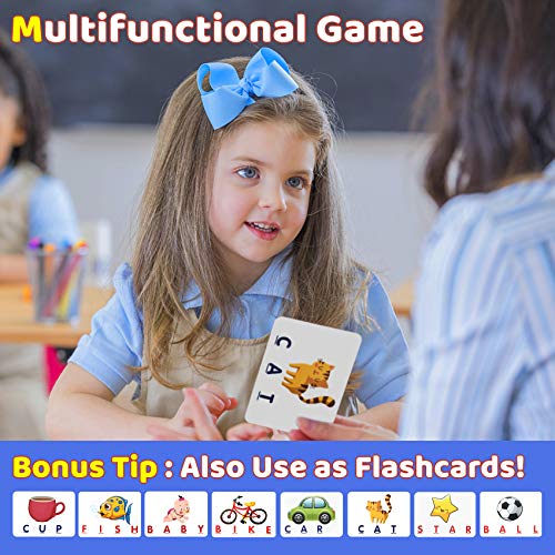 NARRIO Educational Toys for 3 4 5 Year Old Boys Gift, Matching Letter Game Preschool Learning Toys for Kids Ages 4-8 Years, Birthday Gifts for 3-6 Year Old Boys Toddler Toys Age 2-4 by Narrio