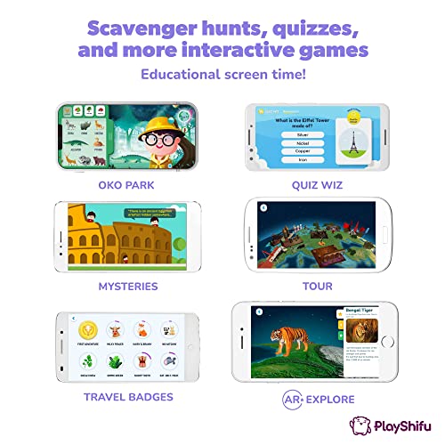Shifu Orboot (App Based): Augmented Reality Interactive Globe For Kids, Stem Toy For Boys & Girls Ages 4+ Educational Toy Gift (No Borders, No Names On Globe) by Shifu