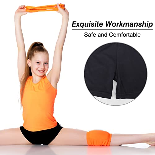 HOLLHOFF 12 Pack Girls Dance Shorts 6-7 Years, 12 Color Bike Short Breathable and Safety for Playgrounds and Gymnastics by 