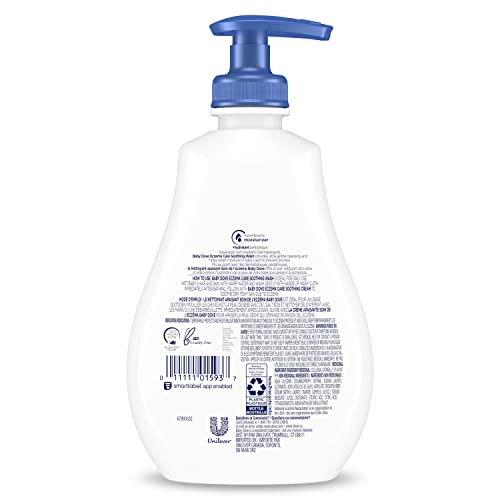 Dove Soothing Baby Body Wash To Soothe Delicate Baby Skin Derma Care No Artificial Perfume or Color, Paraben Free, Phthalate Free 13 oz 2 Count by Unilever