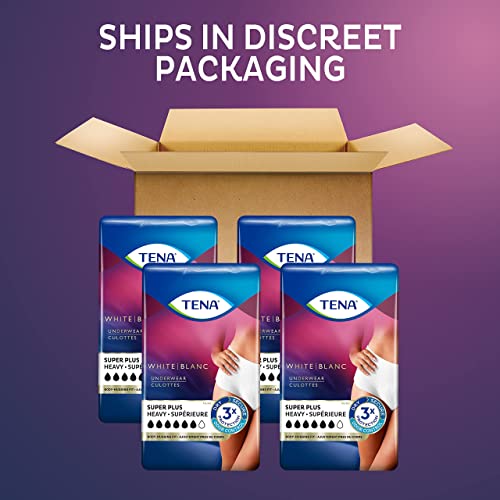 Tena Stylish Incontinence/Bladder Control Underwear for Women, Super Plus Heavy Absorbency, Small/Medium, 72 ct from TENA