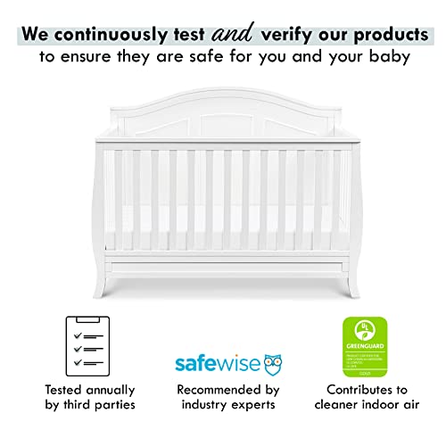 DaVinci Emmett 4-in-1 Convertible Crib in White, Greenguard Gold Certified from AmazonUs/DDLQ9