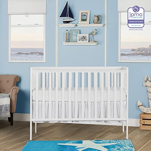 Dream On Me Synergy 5-in-1 Convertible Crib in White, Greenguard Gold Certified from Dream On Me