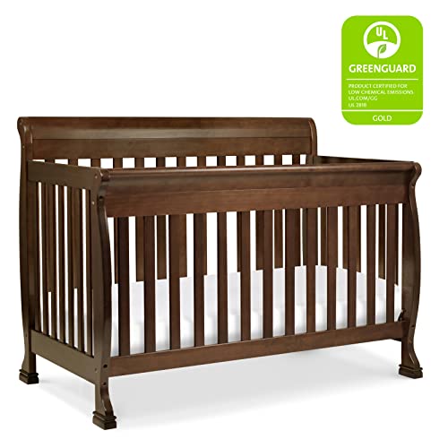 DaVinci Kalani 4-in-1 Convertible Crib in Espresso, Greenguard Gold Certified from DAVC9