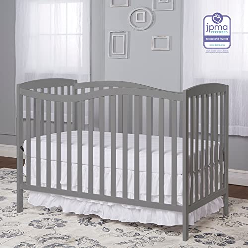 Dream On Me Chelsea 5-in-1 Convertible Crib, Storm Grey by Dream on Me