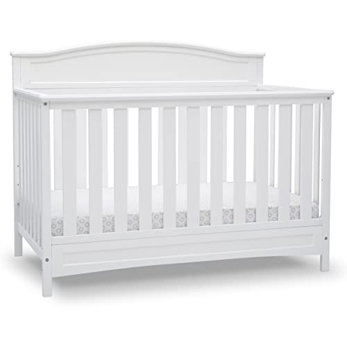Delta Children Emery 4-in-1 Convertible Baby Crib, White by Delta Children