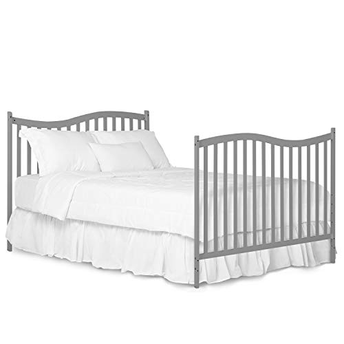 Dream On Me Chelsea 5-in-1 Convertible Crib, Storm Grey by Dream on Me