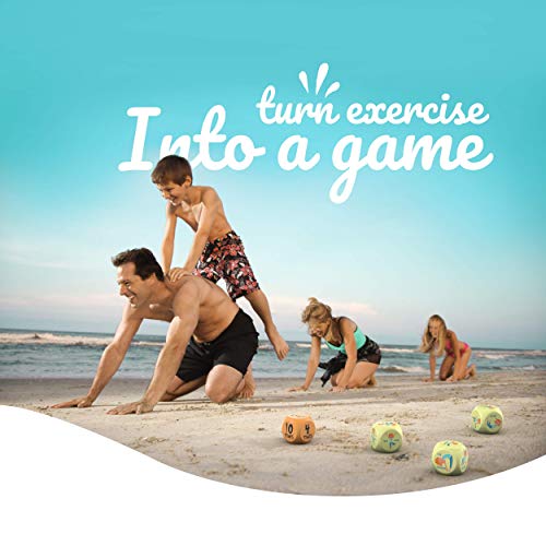 Skywin Kids Yoga Dice - Fun Exercise Dice for Kids Solo or Group Classes, 6-Sided Foam Workout Dice for Home, Classroom and Physical Education Learning by Skywin