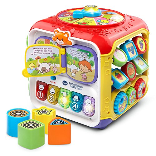 VTech Sort and Discover Activity Cube, Red by VTech