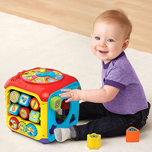 VTech Sort and Discover Activity Cube, Red by VTech
