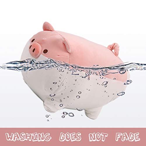 ARELUX Soft Fat Pig Plush Pillow,Soft Chubby Buddy Piggy Throw Hugging Pillow,Stuffed Animal Doll Toy Gifts for Bedding, Kids Birthday, Valentine, Christmas from ARELUX