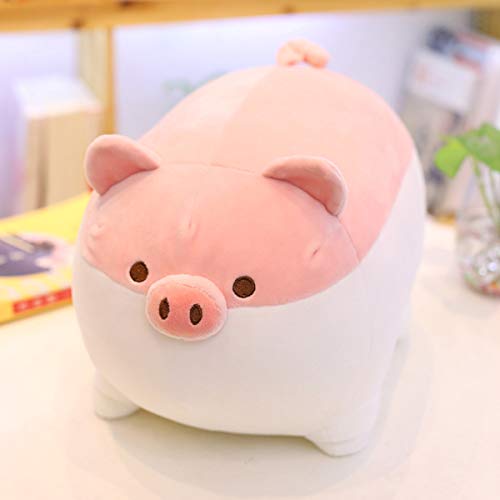 ARELUX Soft Fat Pig Plush Pillow,Soft Chubby Buddy Piggy Throw Hugging Pillow,Stuffed Animal Doll Toy Gifts for Bedding, Kids Birthday, Valentine, Christmas from ARELUX