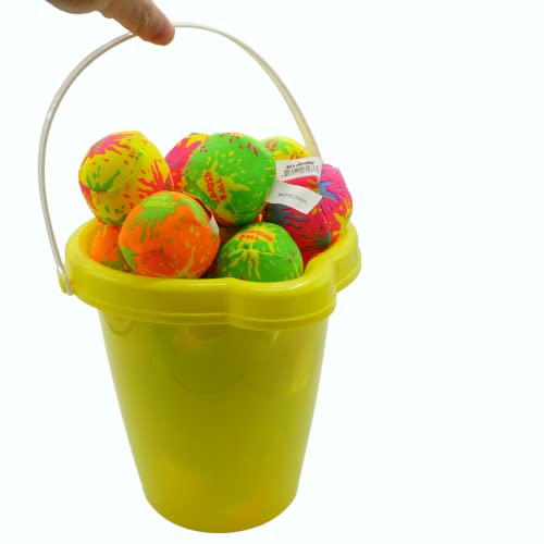 4E's Novelty 7.5" Beach Buckets and Shovels Set for Kids - Strong Large Sand Bucket for Toddler Beach Toys for Kids 3-10, Sand Toys for Kids 6-10 by 4E's Novelty