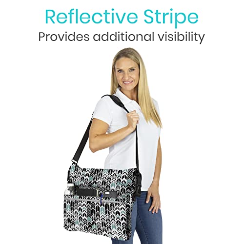 Vive Wheelchair Bag - Electric Wheel Chair Accessories Pouch for Adults, Seniors, 15 Colors - Large Tote Accessory to Hang on Back, Power Transport Storage Travel Backpack for Men, Women from Vive Health