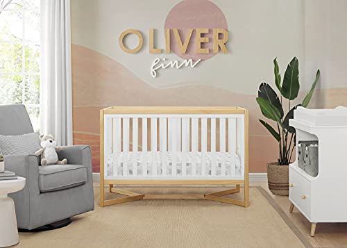 Delta Children Tribeca 4-in-1 Baby Convertible Crib, Bianca White/Natural by AmazonUs/DEN7B