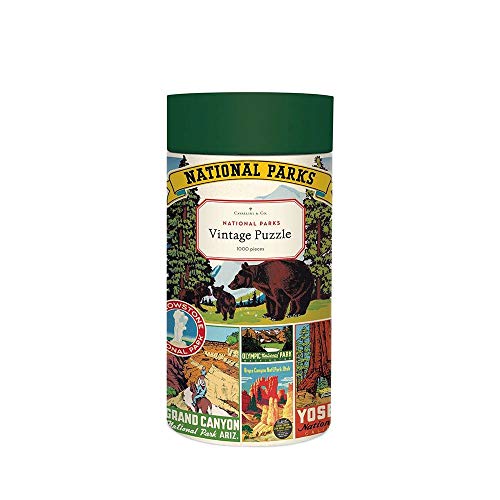 Cavallini Papers & Co. National Parks 1,000 Piece Puzzle, Multi from Cavallini Papers & Co.