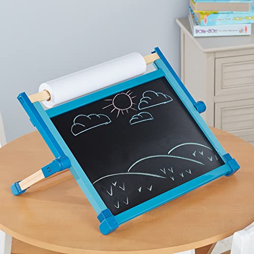 Melissa & Doug Deluxe Double-Sided Tabletop Easel (E-Commerce Packaging, Arts & Crafts, 42 Pieces, 17.5â H x 20.75â W x 2.75â L, Great Gift for Girls and Boys - Best for 3, 4, 5 Year Olds and Up) by Melissa & Doug