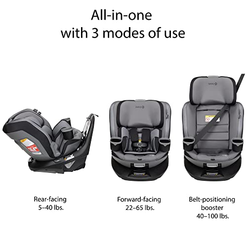 Safety 1st Turn and Go 360 DLX Rotating All-in-One Car Seat, Provides 360Â° seat Rotation, High Street by Dorel Juvenile Group