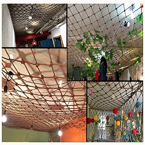 RZM Treehouse Safety Net Child Swing Fence Netting Truck Trailer Heavy Duty Cargo Net Balcony Stair Playground Protection Net Climbing Net for Clothing and Plant (Size : 310m(1033ft)) by RZM