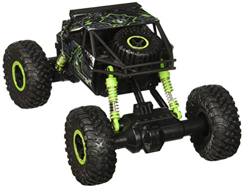 Click Nâ Play Remote Control Car 4WD Off Road Rock Crawler Vehicle 2.4 GHz, Green by Click N' Play
