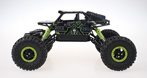 Click Nâ Play Remote Control Car 4WD Off Road Rock Crawler Vehicle 2.4 GHz, Green by Click N' Play