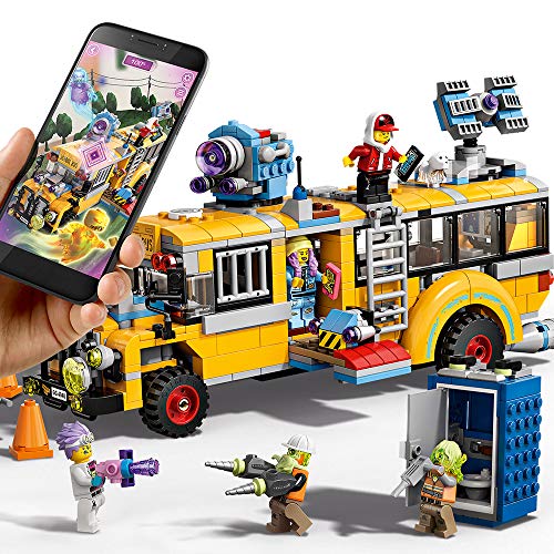 LEGO Hidden Side Paranormal Intercept Bus 3000 70423 Augmented Reality (AR) Building Kit with Toy Bus, Toy App Allows for Endless Creative Play with Ghost Toys and Vehicle (689 Pieces) by LEGO