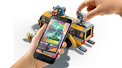 LEGO Hidden Side Paranormal Intercept Bus 3000 70423 Augmented Reality (AR) Building Kit with Toy Bus, Toy App Allows for Endless Creative Play with Ghost Toys and Vehicle (689 Pieces) by LEGO