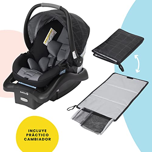 Safety 1st Smooth Ride QCM Travel System, Fast, 1-Hand Lift to fold, High Street by Dorel Juvenile Group