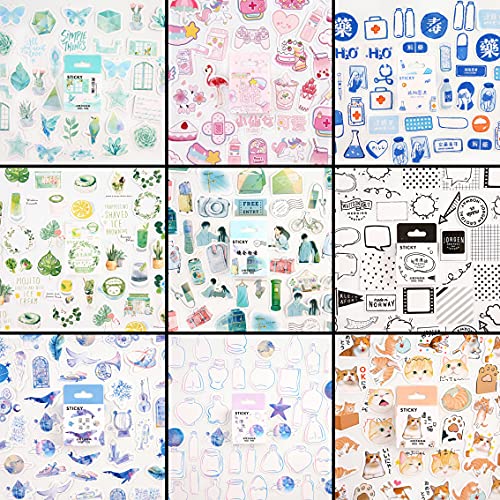 Kawaii Girl Generation Series Cute Boxed Kawaii Stickers Planner Scrapbooking Stationery Japanese Diary Stickers by 