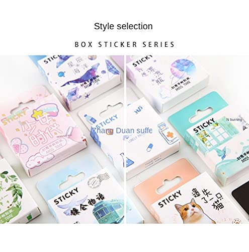 Kawaii Girl Generation Series Cute Boxed Kawaii Stickers Planner Scrapbooking Stationery Japanese Diary Stickers by 