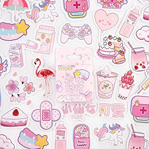 Kawaii Girl Generation Series Cute Boxed Kawaii Stickers Planner Scrapbooking Stationery Japanese Diary Stickers by 