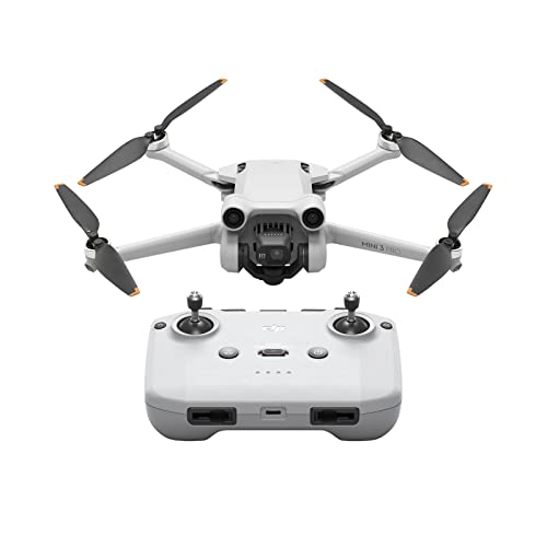 DJI Mini 3 Pro, Lightweight Foldable Camera Drone with 4K/60fps Video, 48MP, 34 Mins Flight Time, Less than 249 g, Front, Rear and Downward Obstacle Avoidance, Return to Home, Drone for Beginners from DJI