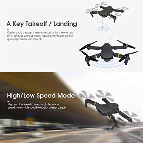 Daul 4K HD FPV Camera Drone, Mini Drone with Camera for Kids, Remote Control Toys Birthday Gifts for Boys Girls, Altitude Hold Headless Mode One Key Start Speed Adjustment by Daul 4K HD FPV Camera Drone 2023
