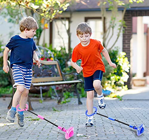 BEBJUIL Kids Skip Ball,Foldable Ankle Skip It Ball Flashing Jumping Ring Colorful Sports Swing Ball Fitness Fat Burning Jump Rope Exercise Skipping Toy for Kids (Blue) from Yongkang city qiaomai industry and Trade Co., Ltd