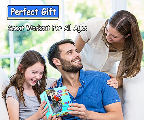 BEBJUIL Kids Skip Ball,Foldable Ankle Skip It Ball Flashing Jumping Ring Colorful Sports Swing Ball Fitness Fat Burning Jump Rope Exercise Skipping Toy for Kids (Blue) from Yongkang city qiaomai industry and Trade Co., Ltd