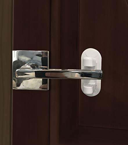 Door Lever Lock (6 Pack) Child Proof Doors & Handles , 3M Adhesive - Child Safety by Tuut by Tuut
