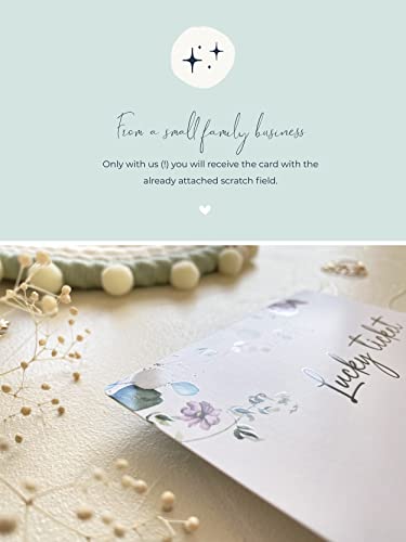 JoliCoon Pregnancy announcement scratch card - You are going to be grandparents - Baby announcement - Eucalyptus by 