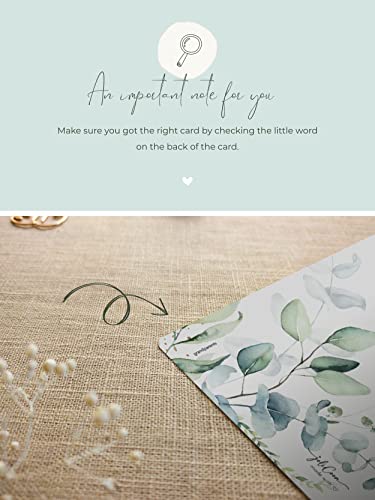 JoliCoon Pregnancy announcement scratch card - You are going to be grandparents - Baby announcement - Eucalyptus by 