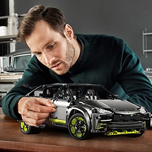 ZYLEGEN Lambo Sports Car MOC Building Blocks Kit, 1:8 Scale Race Car Model Toys Technical Vehicle Construction Toy Building Set for Adults(3,251pcs) from ZYLEGEN