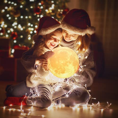 Moon Lamp Balkwan 4.7 inches 3D Printing Moon Light uses Dimmable and Touch Control Design,Romantic Funny Birthday Gifts for Women ,Men,Kids,Child and Baby. Rustic Home Decor Rechargeable Night Light from Balkwan.co