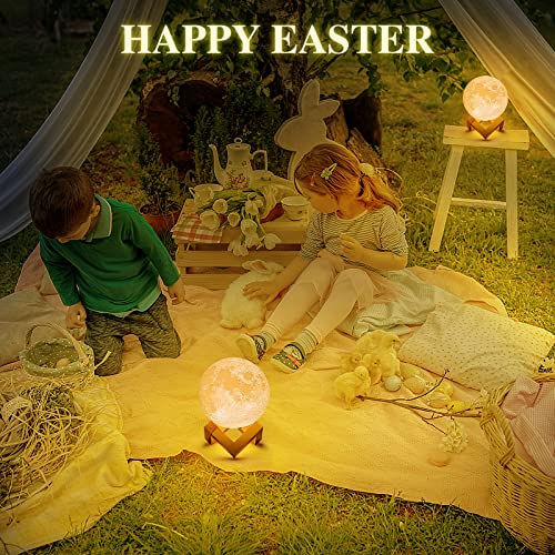 Moon Lamp Balkwan 4.7 inches 3D Printing Moon Light uses Dimmable and Touch Control Design,Romantic Funny Birthday Gifts for Women ,Men,Kids,Child and Baby. Rustic Home Decor Rechargeable Night Light from Balkwan.co