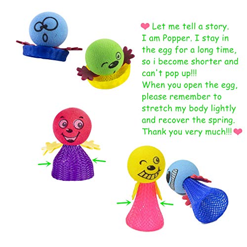 100 Pcs Prefilled Easter Eggs with Novelty Toys Premium for Easter Theme Party Favor, Easter Eggs Hunt, Easter Basket Stuffers/Fillers, Classroom Prize Supplies by YiZhongGou E-commerce Ltd