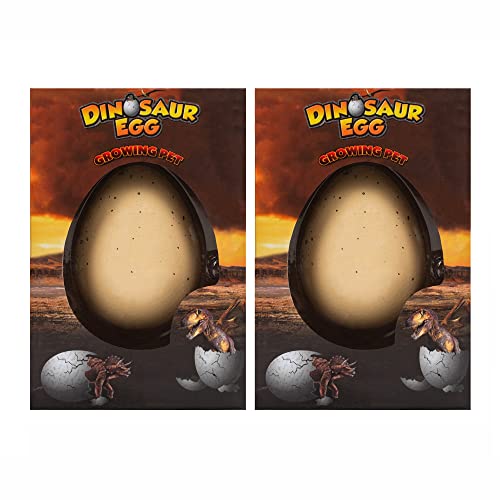 Class Collections Surprise Growing Dinosaur Hatch Egg Kids Novelty Toy- Pack of 2 from Class Collections